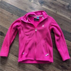 Spyder Kids Pink Fleece Jacket